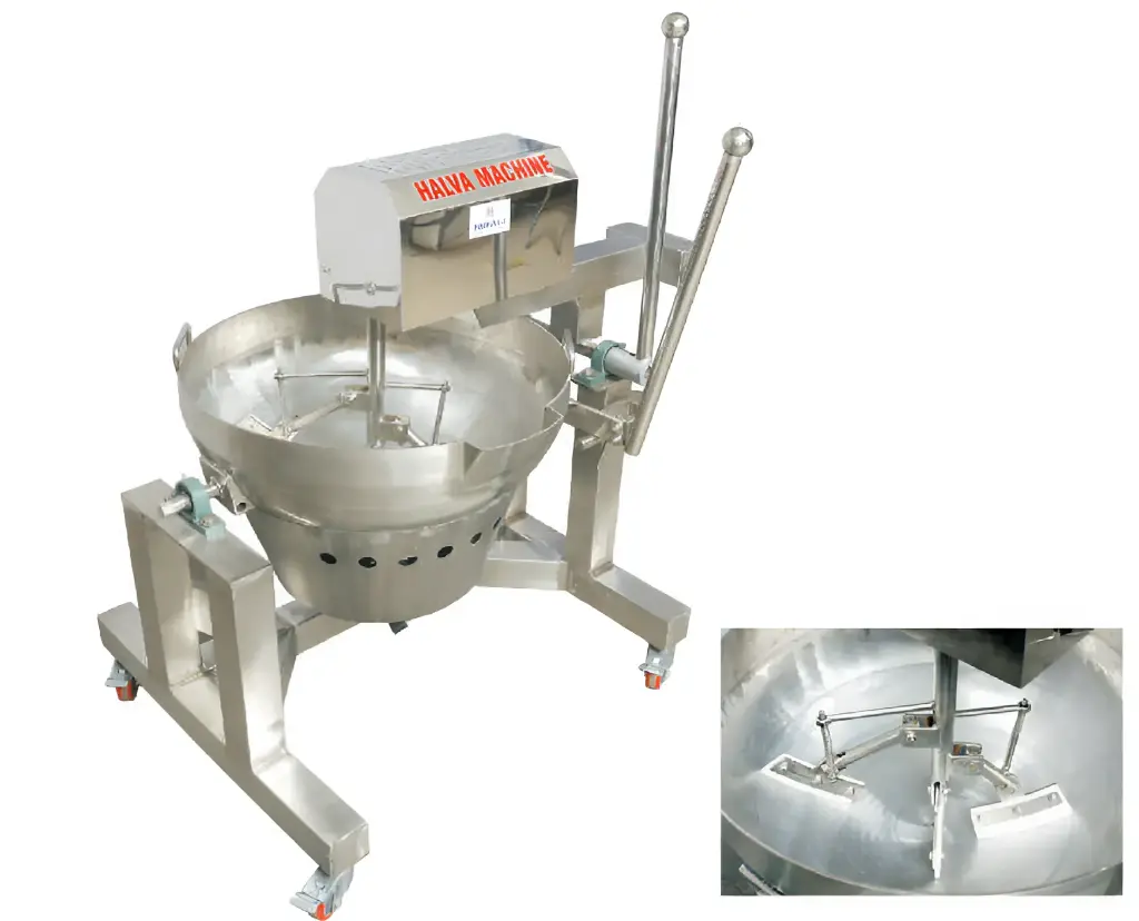 Nirali – 4 Feet Halva Machine with Burner (1.5 HP)