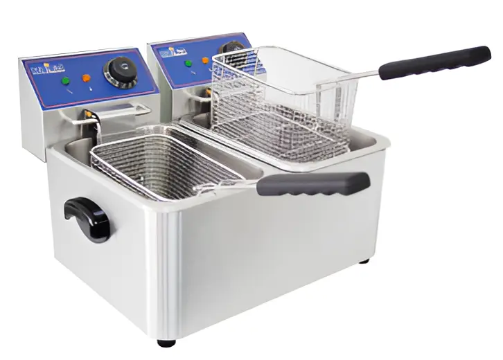 Karma GF-8TC Double Tank Electric Fryer
