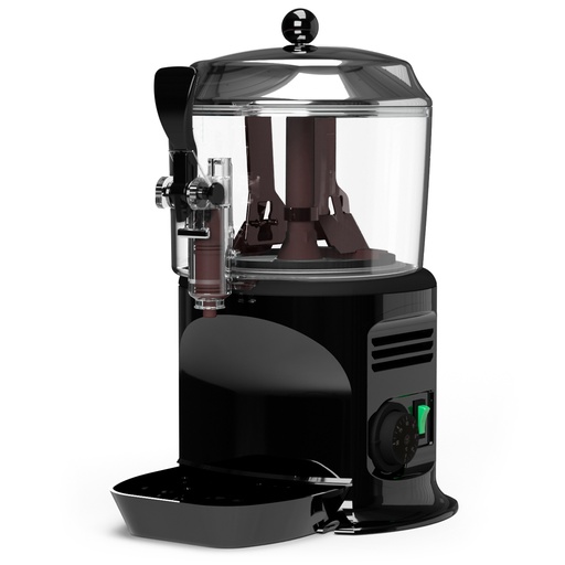 [UGOLINI Delice 3 Ltr Black] UGOLINI Delice 3 Ltr Black - 3 Liter x 1 Jar Hot Chocolate Dispense