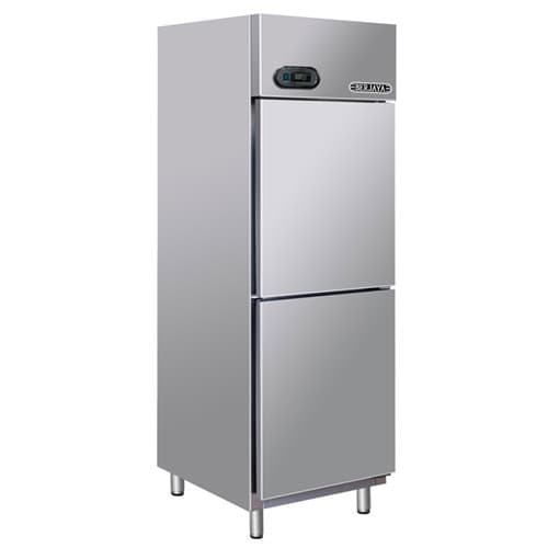 [2VGF 650 S] EzyFrost 2 Door Vertical Freezer – GN Pan Compatible (Model: 2VGF 650 S)