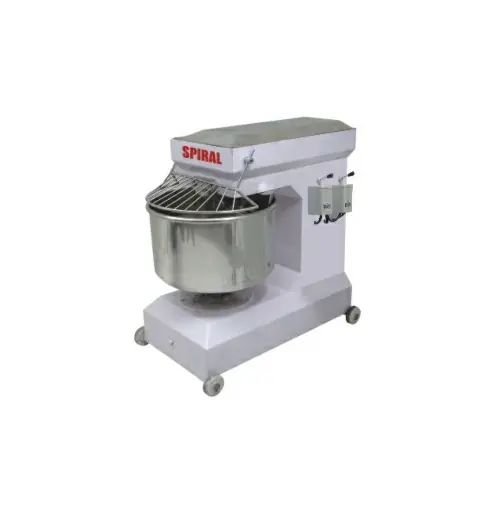 [Nirali Spiral 20 Kg Semi-Auto] Nirali Spiral Mixer– 20 Kg Semi-Automatic Dough Kneader (Atta Kneader)
