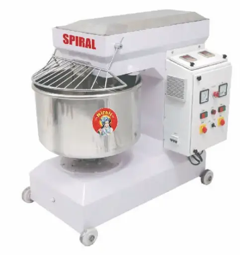 [Nirali Spiral 80 Kg Fully Auto] Nirali Spiral Mixer – 80 Kg Fully Automatic Dough Kneader (Atta Kneader)