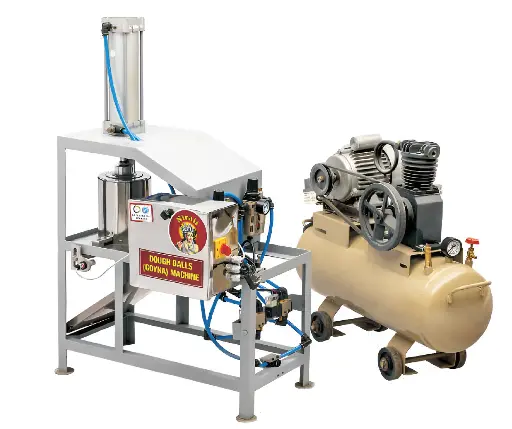 [Nirali PNEUMATIC WITH COMP] Nirali PNEUMATIC (WITH COMPRESSOR) Dough Ball Making Machine
