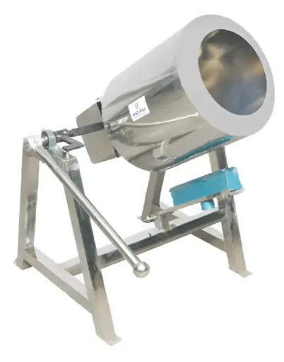[Nirali Coating Medium Tilting] Nirali Namkeen Coating Mixing Machine – Medium Tilting, 1 HP