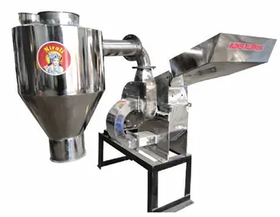 [Nirali 5 HP Blower ss w m] Nirali 5 HP Blower (Hammer) SS Pulveriser (With Motor)
